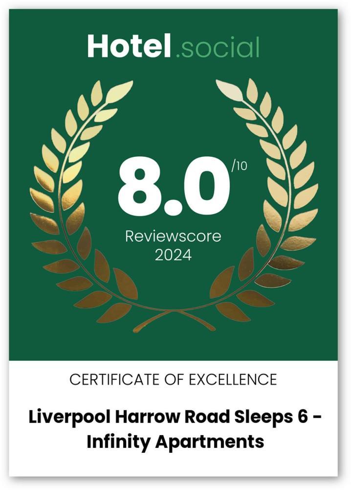 Liverpool Harrow Road Sleeps 6- Infinity Apartment Экстерьер фото